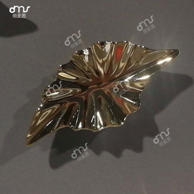 貝殼形樹(shù)葉片花瓣金屬大吊燈壁燈