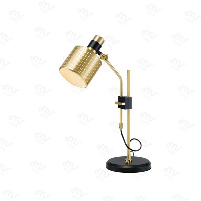 簡(jiǎn)約時(shí)尚臥室床頭書房金色臺(tái)燈